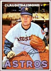 1967 Topps Baseball Cards      364     Claude Raymond
